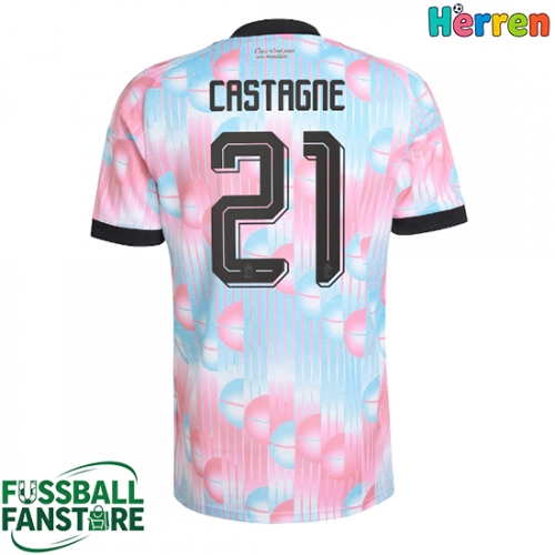 Belgien Timothy Castagne #21 Replik Auswärtstrikot WM 2026 Kurzarm